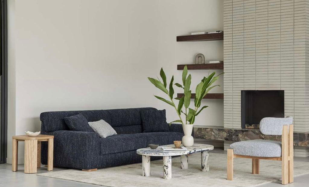 Benjamin Ripple Side Table Natural