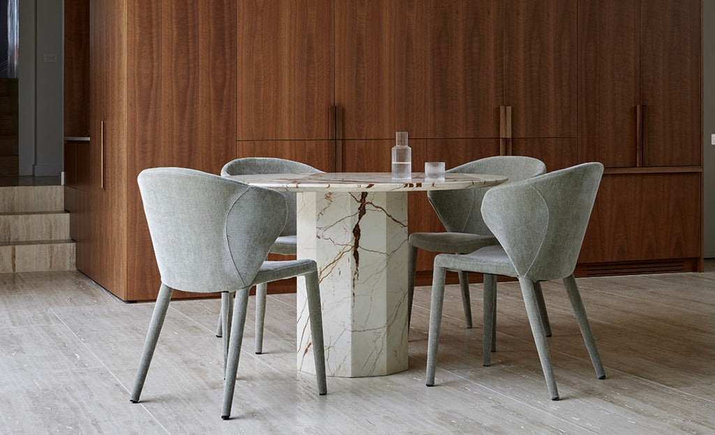 Theo Dining Chair Ivory Speckle