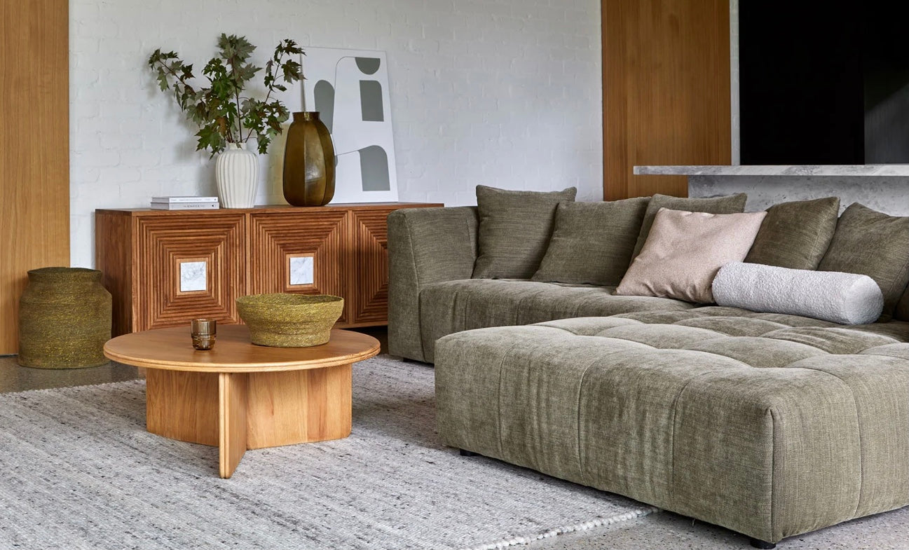 Solstice Slice Coffee Table New Oak