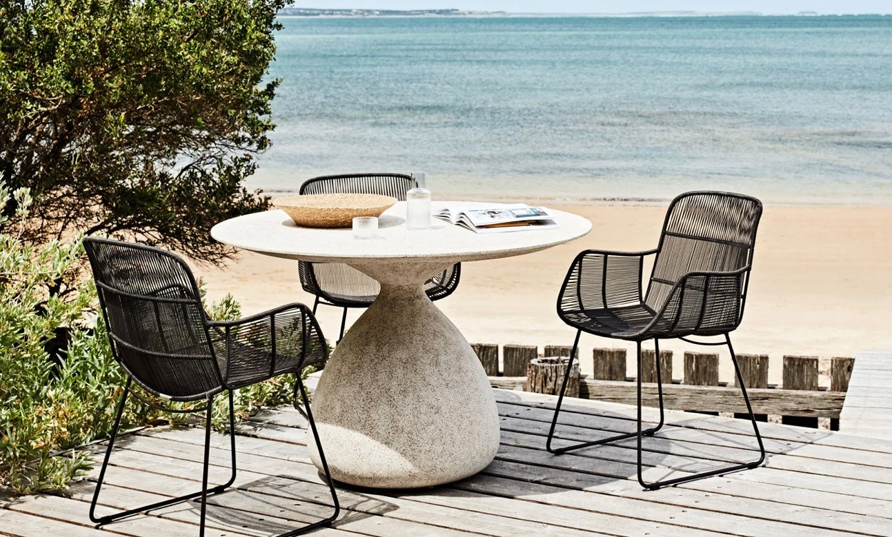 Marina Laze Dining Chair Chalk