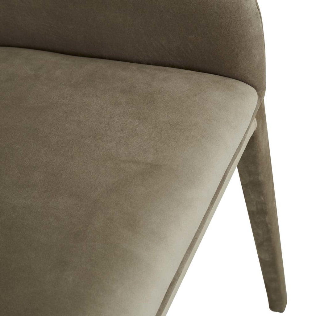Gemma Dining Chair Beige Velvet