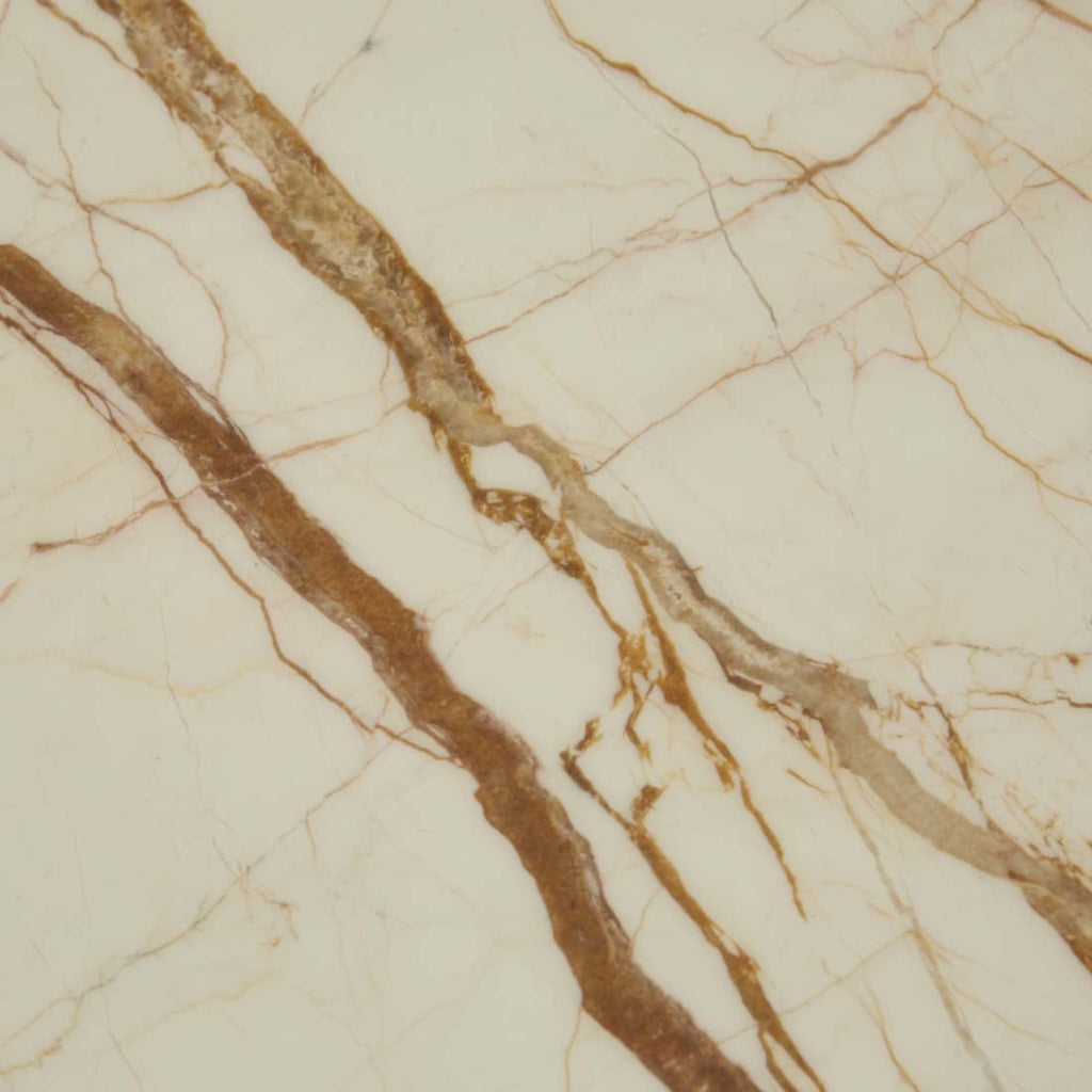 Camille Coffee Table Brown Vein Marble