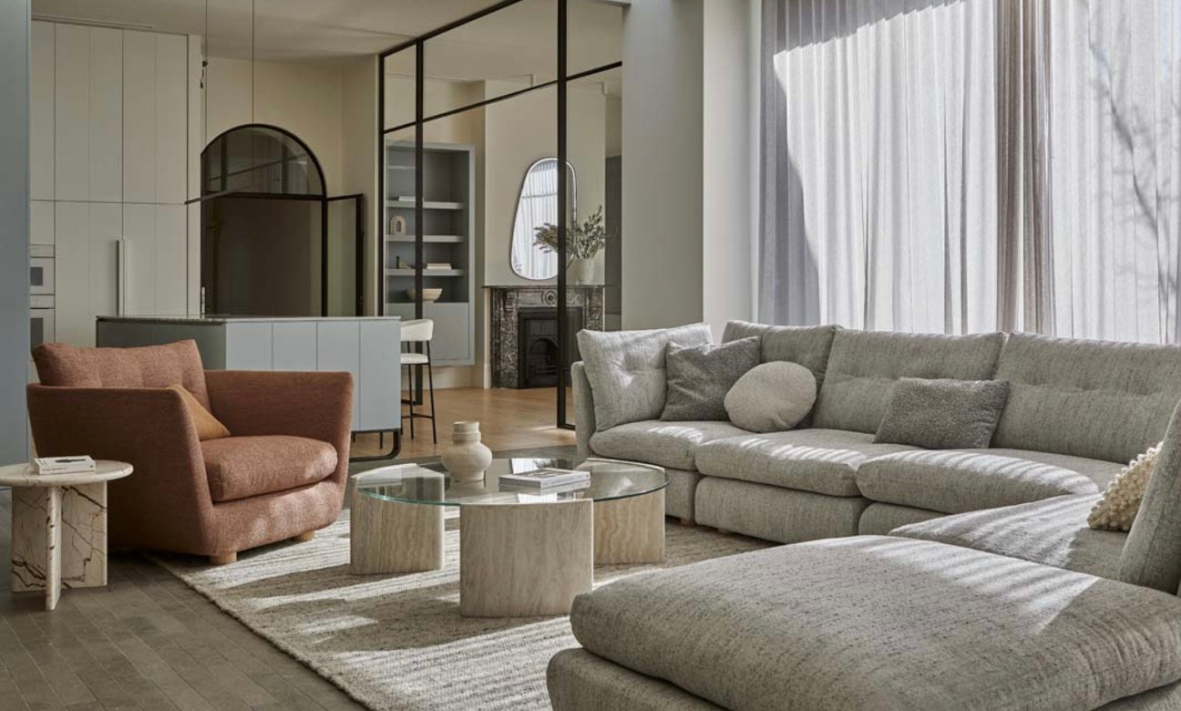 Hugo Marla Corner Sofa Copeland Olive