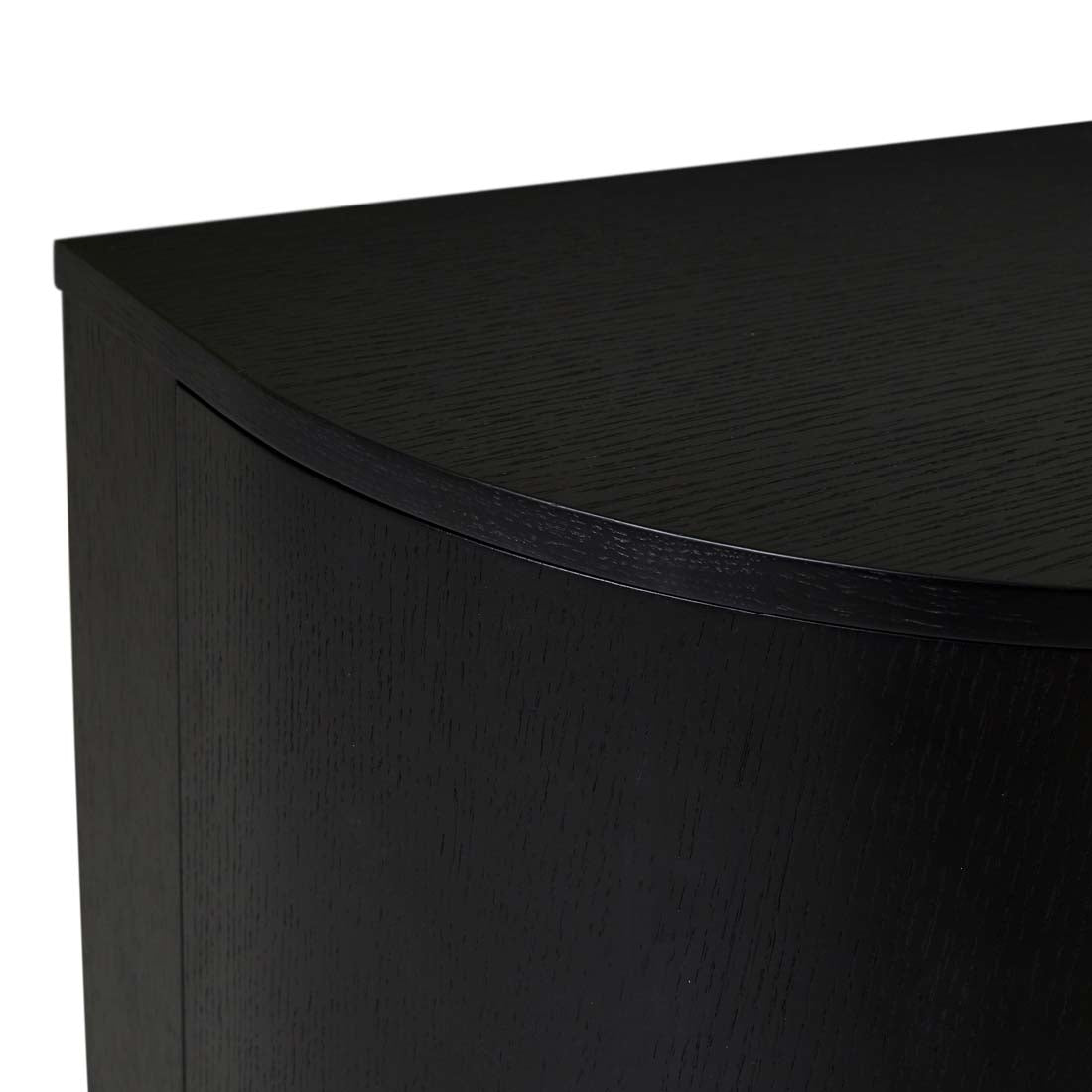 Oberon Crescent Buffet Matt Dark