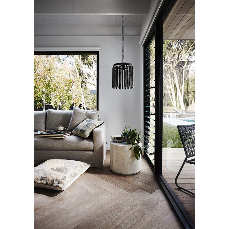 Elle Block Round Side Table Natural