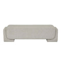 Curva Bench Seat Oat Sherpa
