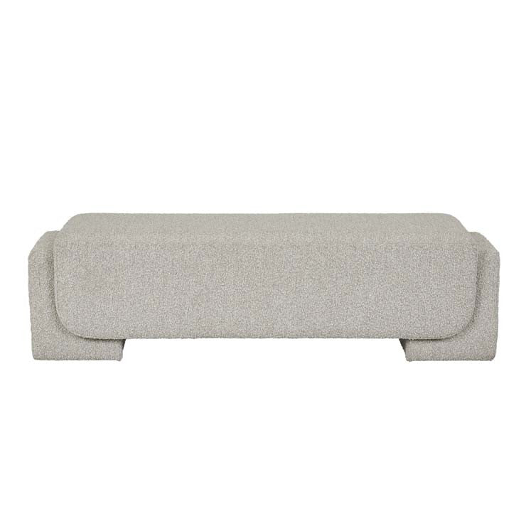 Curva Bench Seat Oat Sherpa