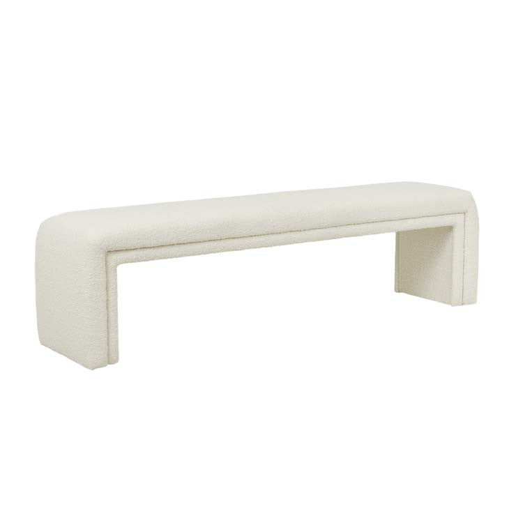 Hugo Layer Bench Chalk Boucle 1700mm