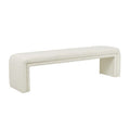Hugo Layer Bench Chalk Boucle 1700mm