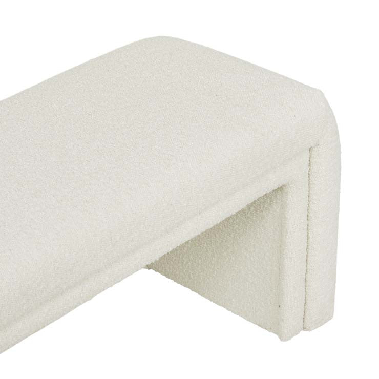 Hugo Layer Bench Chalk Boucle 1700mm