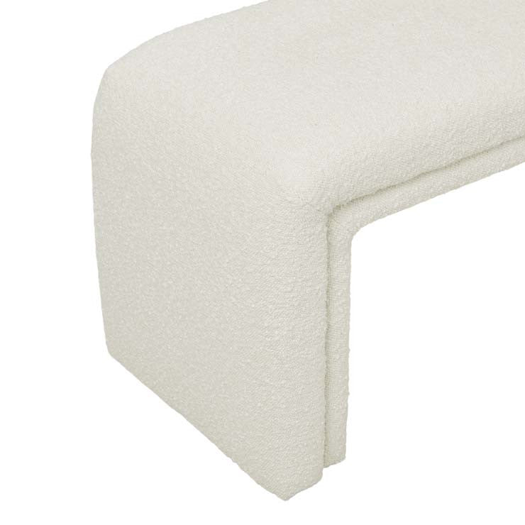 Hugo Layer Bench Chalk Boucle 1700mm