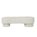 Zola Bench Seat Chalk Boucle