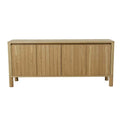 Oliver Fluted Buffet Natural Ash