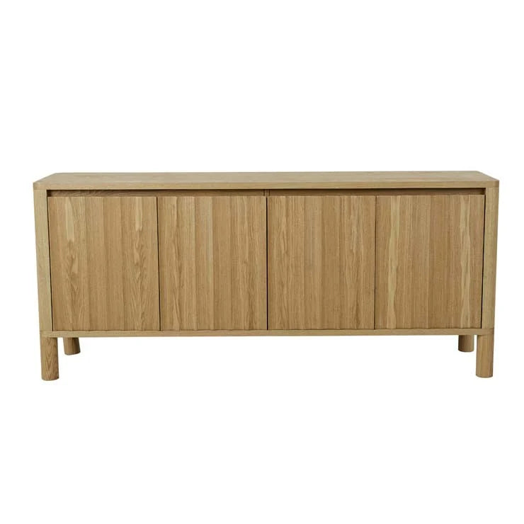 Oliver Fluted Buffet Natural Ash
