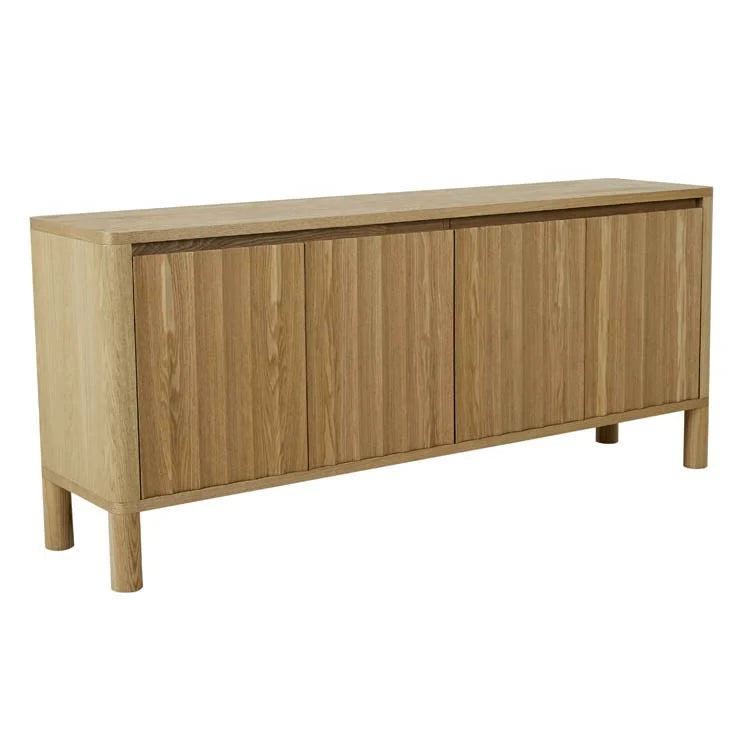 Oliver Fluted Buffet Natural Ash