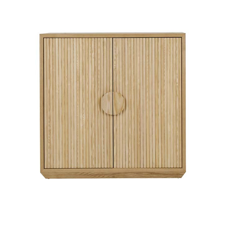 Benjamin Ripple Storage Cabinet Natural