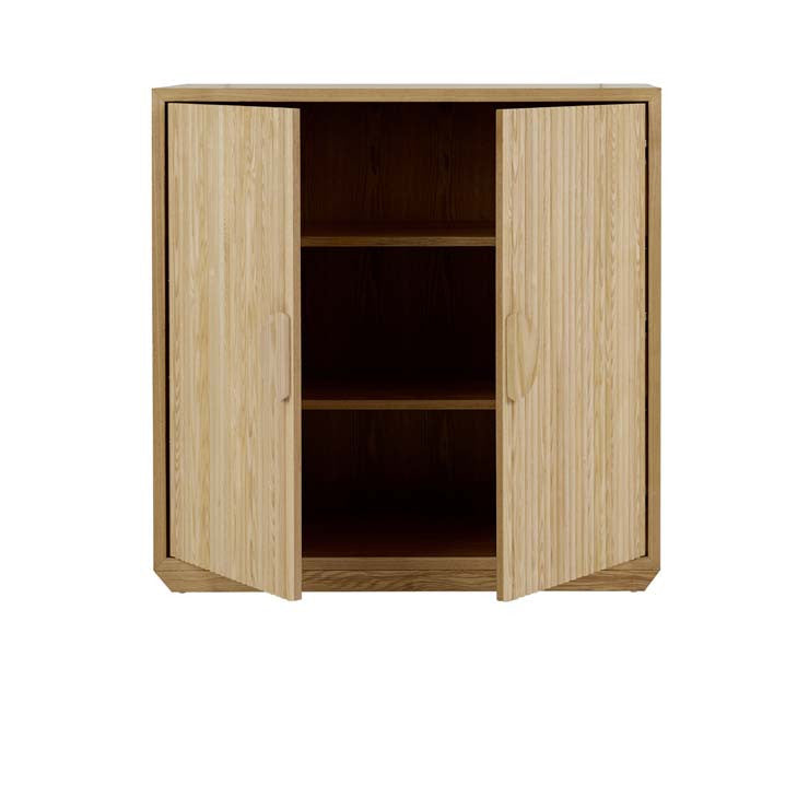 Benjamin Ripple Storage Cabinet Natural