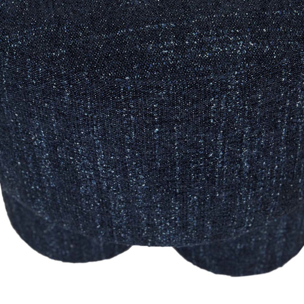 Cade Ottoman Deep Sea