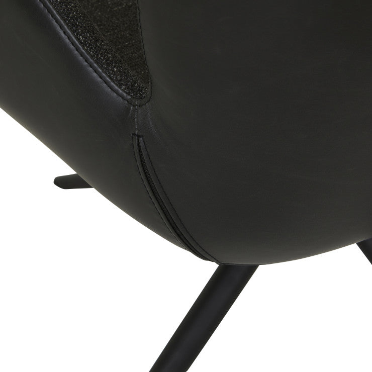 Astrid Armchair Lead Speck
