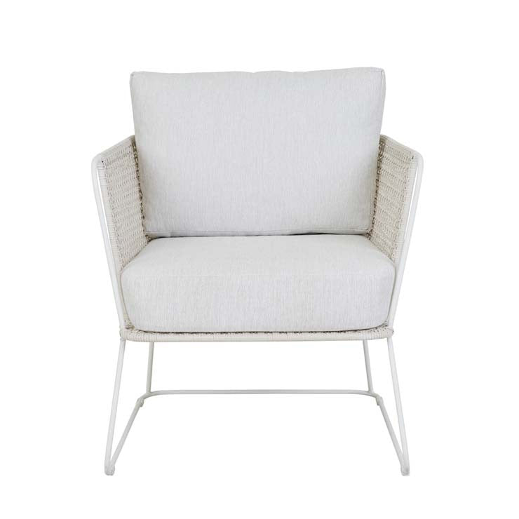 Cabana Sleigh Armchair Snow