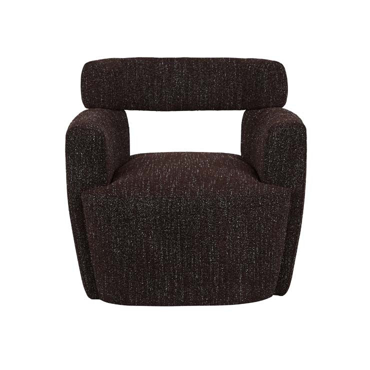 Cyrus Armchair Plum Speckle