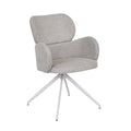 Edwin Spider Leg Office Chair Winter Grey
