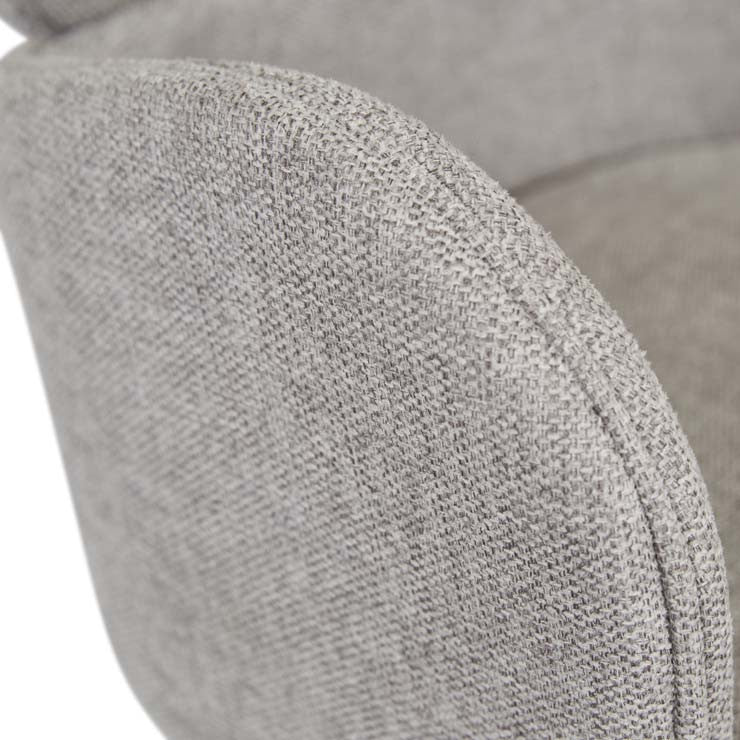 Edwin Spider Leg Office Chair Winter Grey