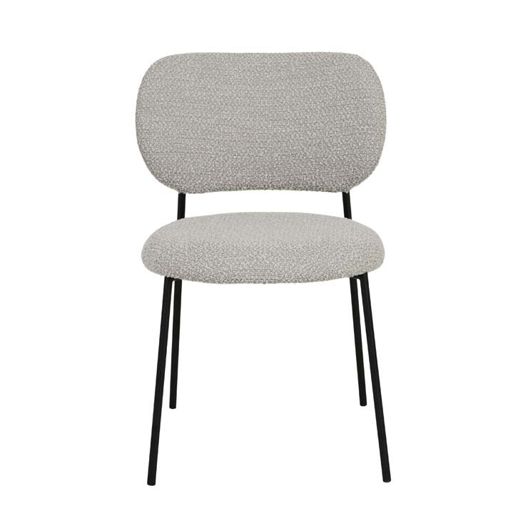 Miller Dining Chair Taupe Boucle