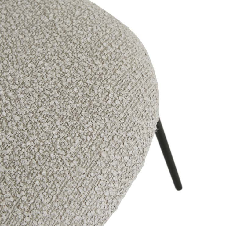 Miller Dining Chair Taupe Boucle