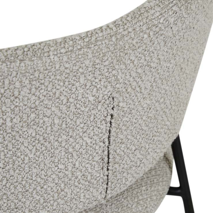 Miller Dining Chair Taupe Boucle