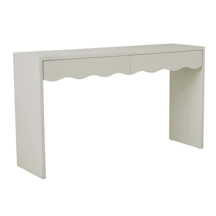 Artie Wave Console Bone