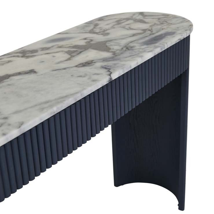Benjamin Ripple Grand Marble Console Twilight