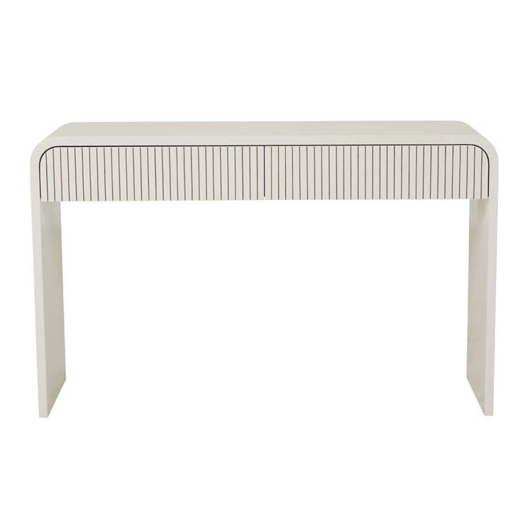 Chloe Channel Console Bone