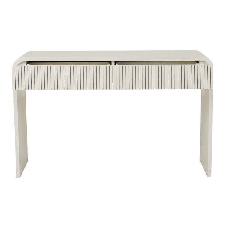 Chloe Channel Console Bone