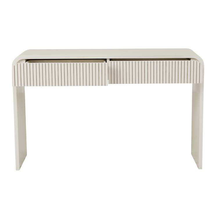 Chloe Channel Console Bone