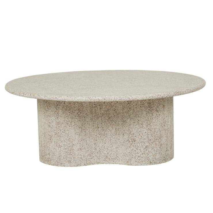 Artie Wave Coffee Table Warm Sand