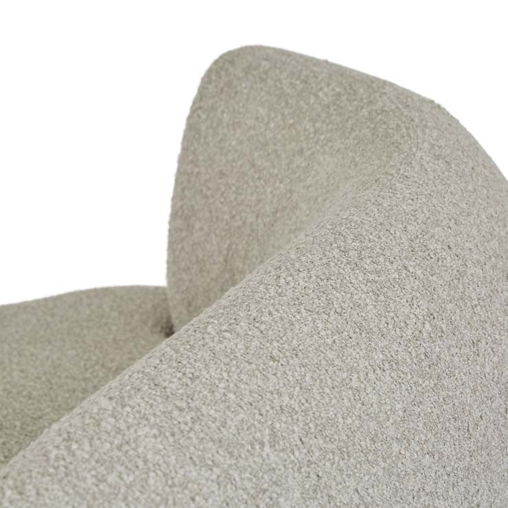 Vera Daybed Left Oat Sherpa