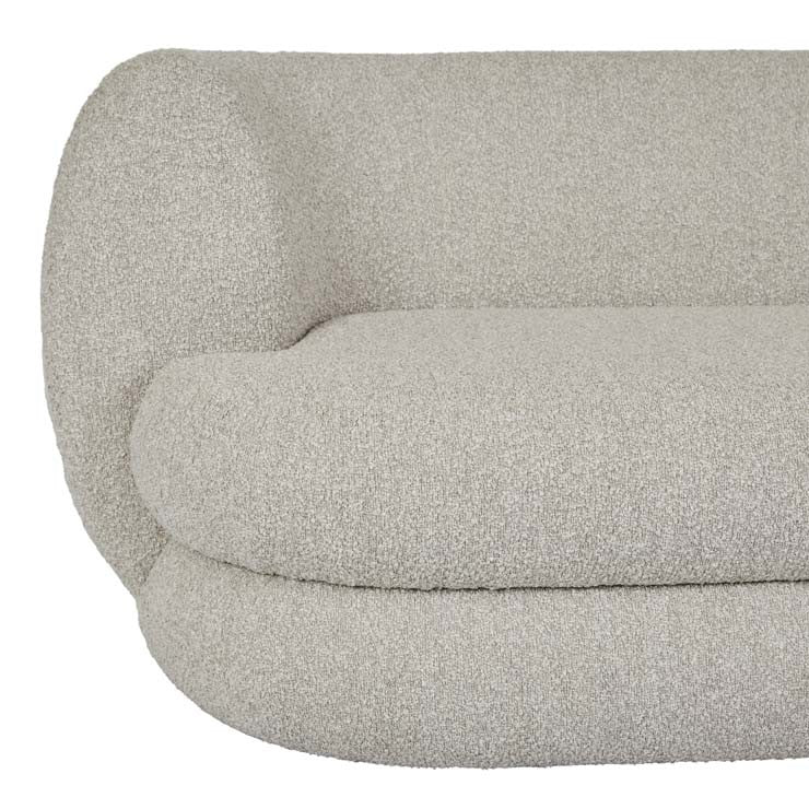 Vera Daybed Left Oat Sherpa
