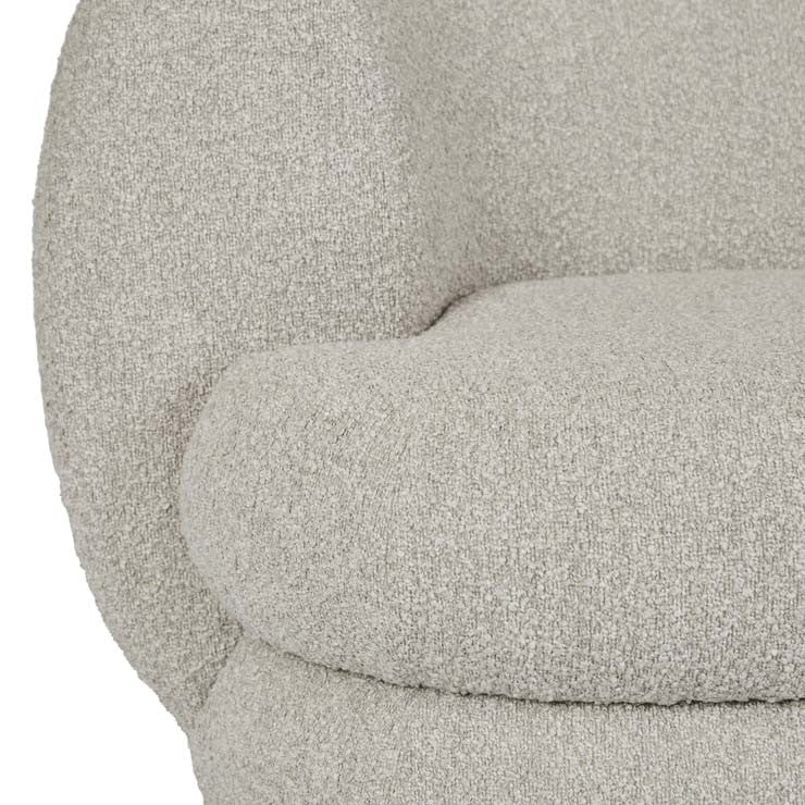 Vera Daybed Left Oat Sherpa