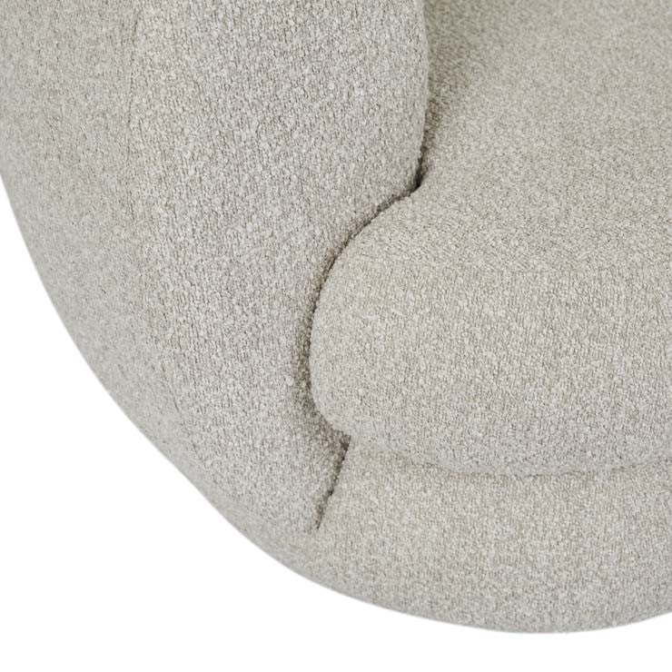 Vera Daybed Left Oat Sherpa