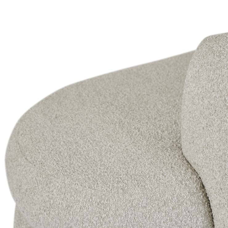 Vera Daybed Left Oat Sherpa