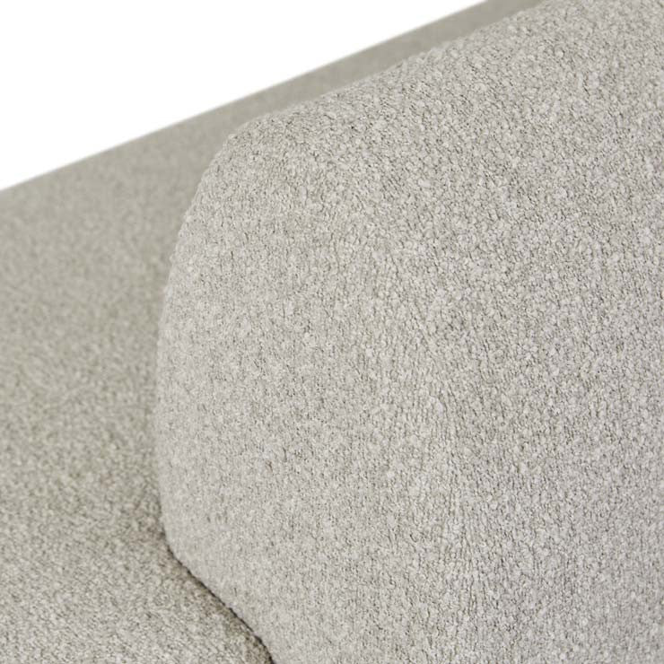 Vera Daybed Left Oat Sherpa