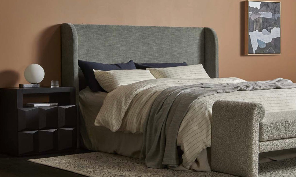 Bennet Bench Seat Cinnamon Velvet