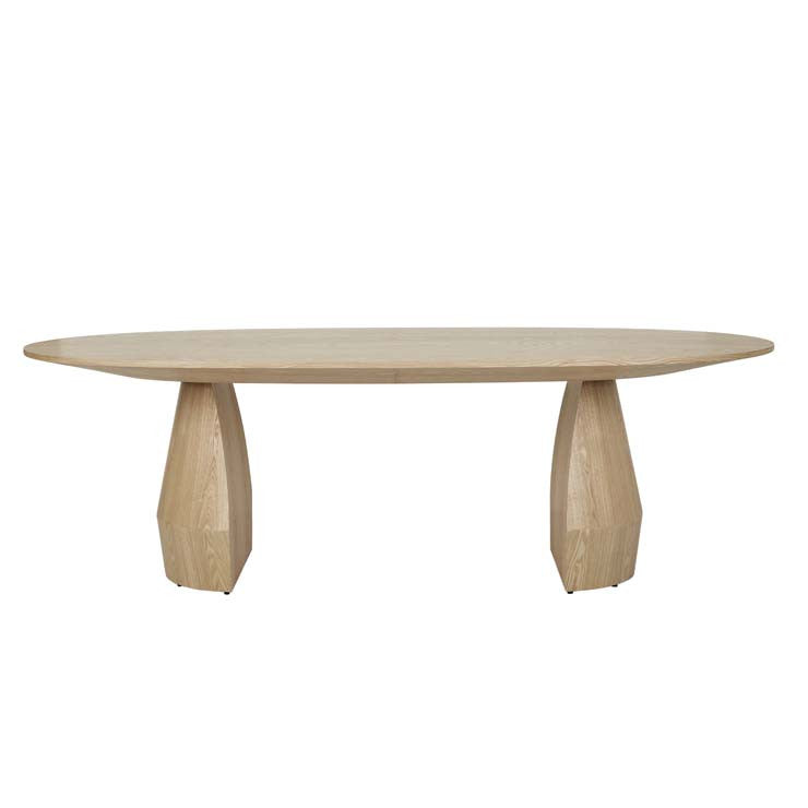 Bloom Dining Table Oval Natural