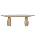 Bloom Dining Table Oval Natural