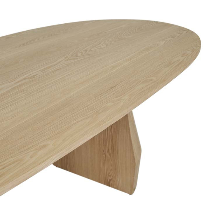 Bloom Dining Table Oval Natural