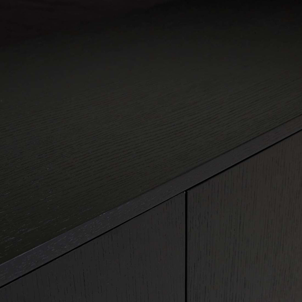 Oberon Crescent Buffet Matt Dark