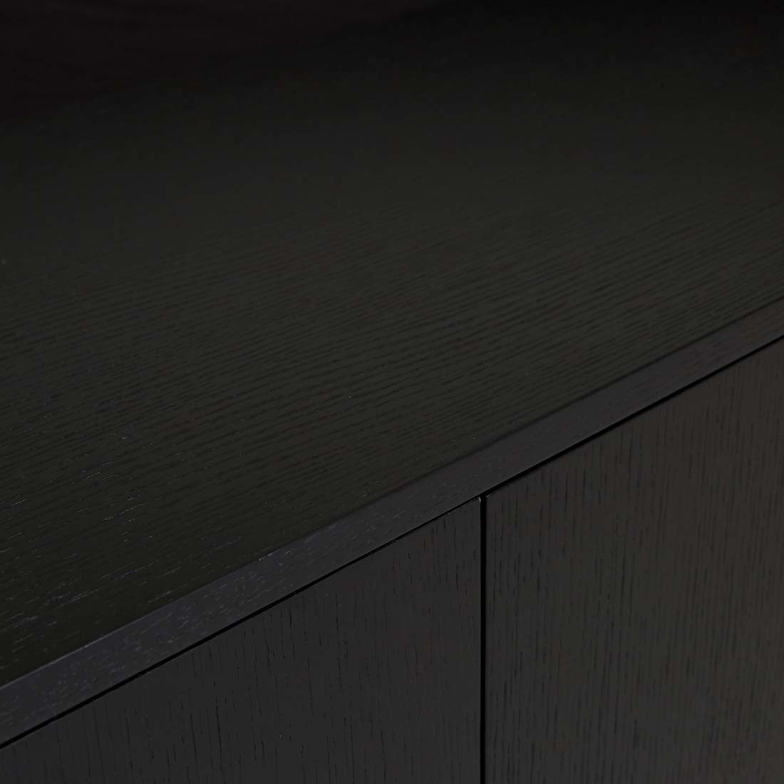 Oberon Crescent Buffet Matt Dark