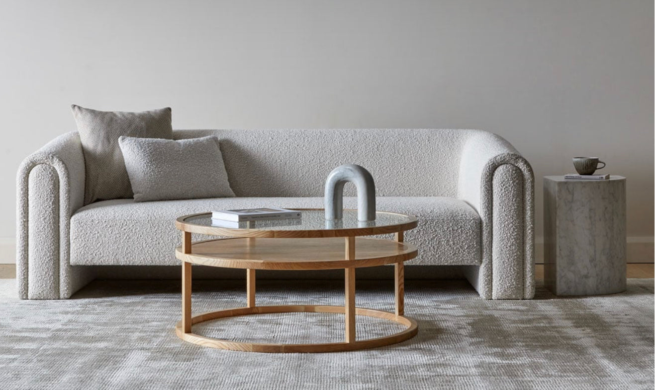 Juno Belmont Sofa Barley Boucle