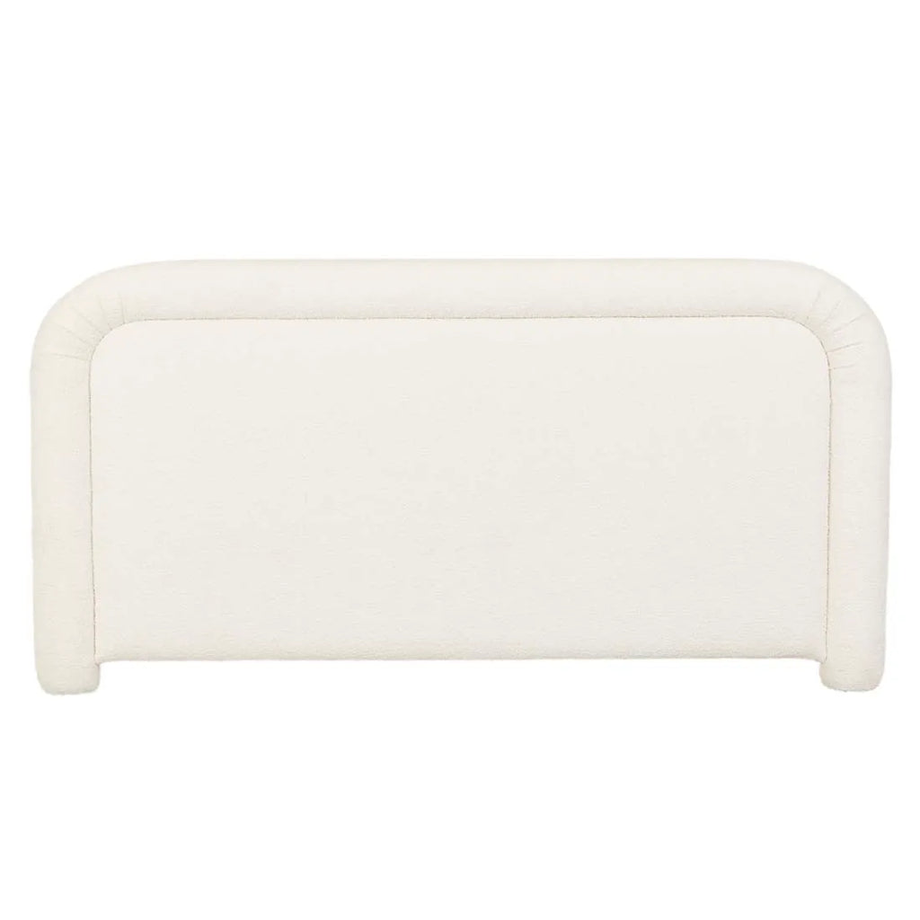Almos Chubby Bedhead King Ivory Boucle